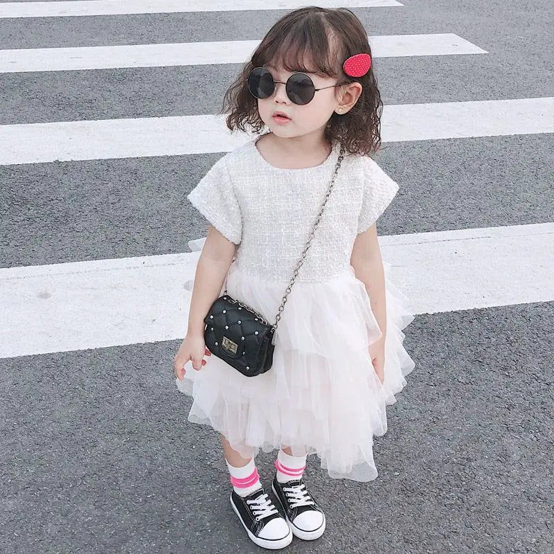 Girls' princess dress Backdrop Bliss