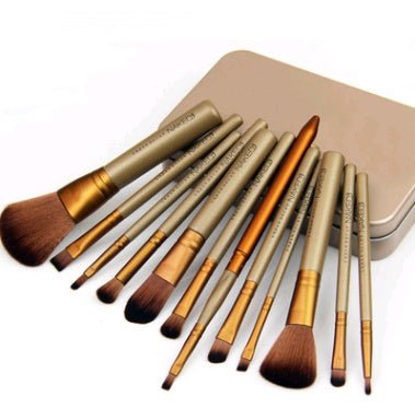 12 makeup brush sets iron box makeup tools makeup tools - Backdrop Bliss12 makeup brush sets iron box makeup tools makeup tools