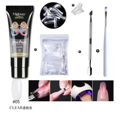 Nail Art Crystal Extension Tool Quickly Extend Crystal Model Gel - Backdrop BlissNail Art Crystal Extension Tool Quickly Extend Crystal Model Gel