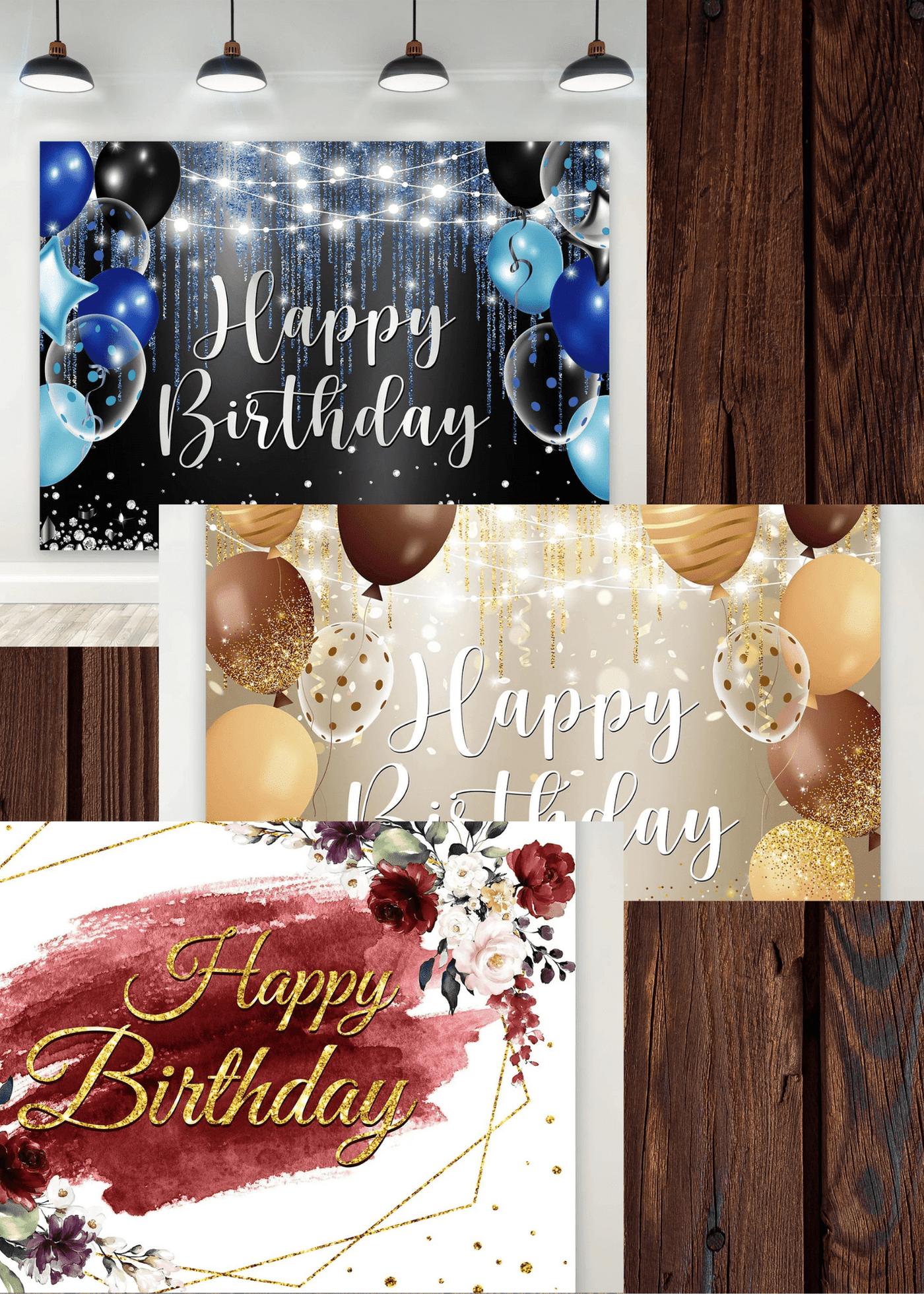 7x5ft Dark Blue Birthday Backdrop Happy Birthday Background Banner Dark Blue Gold Dots Photography Background Blue Birthday Party Decorations Banner - Backdrop Bliss7x5ft Dark Blue Birthday Backdrop Happy Birthday Background Banner Dark Blue Gold Dots Photography Background Blue Birthday Party Decorations Banner