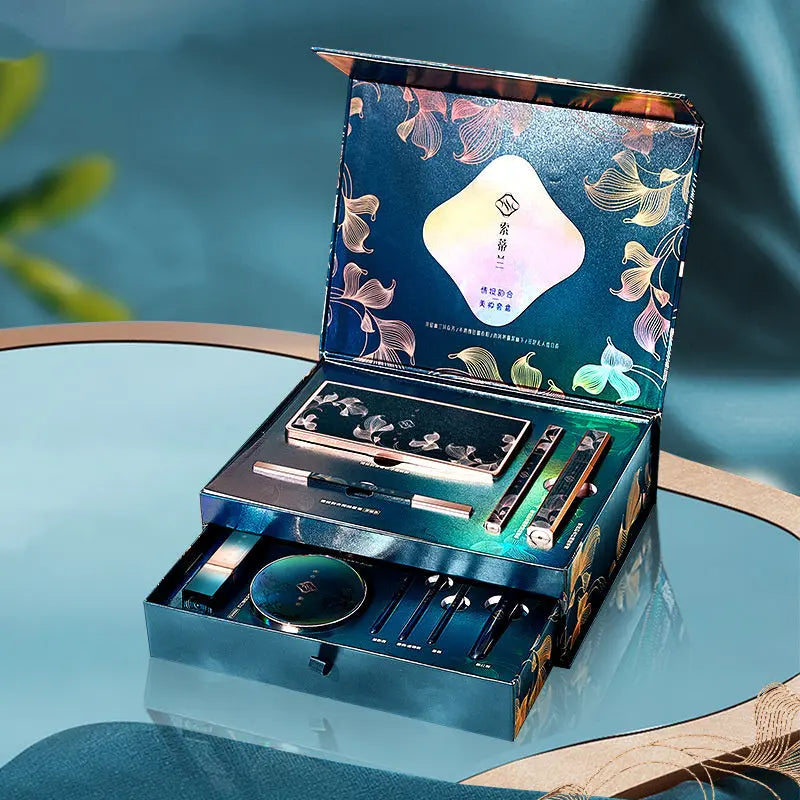 Valentine's Day Birthday Gift Antique Carved Lipstick With Brush Backdrop Bliss