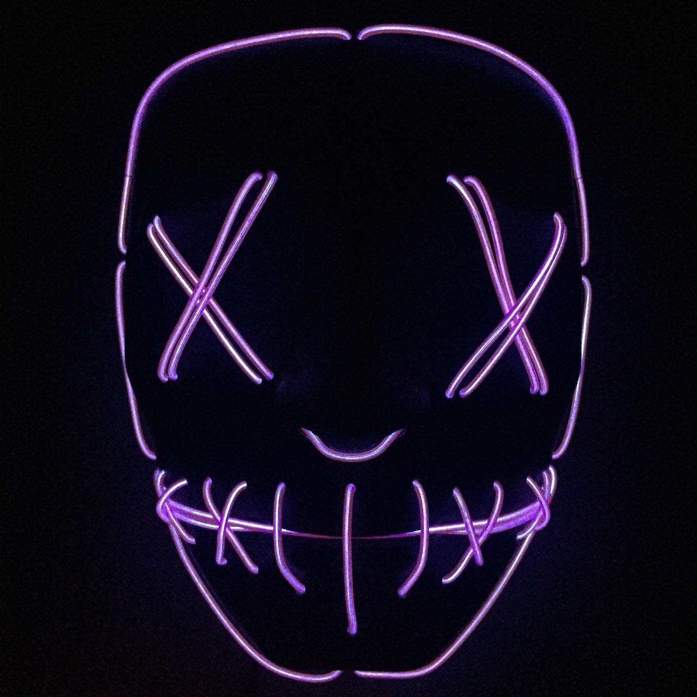 Halloween Led Glowing Full Face Mask - Backdrop BlissHalloween Led Glowing Full Face Mask