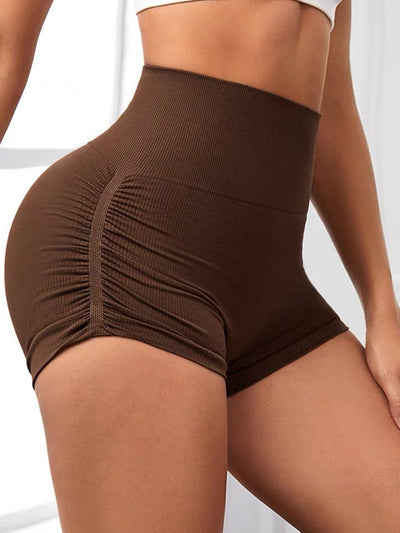 Workout Shorts For Women Scrunch Butt Lifting High Waisted Yoga Gym Seamless Booty Biker Shorts Backdrop Bliss