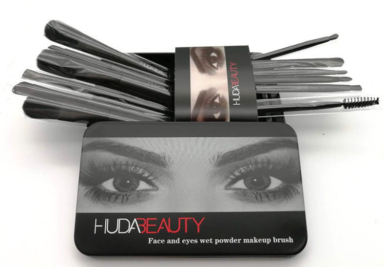 12 makeup brush sets iron box makeup tools makeup tools - Backdrop Bliss12 makeup brush sets iron box makeup tools makeup tools