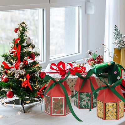 20 Christmas Gift Boxes Backdrop Bliss