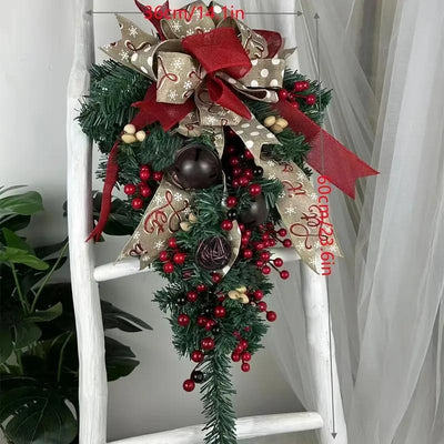 A Christmas Door Hanging Christmas Decorations Holiday Accessories Birthday Party Supplies Backdrop Bliss