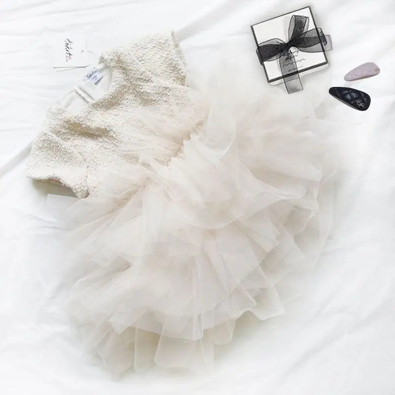 Girls' princess dress Backdrop Bliss