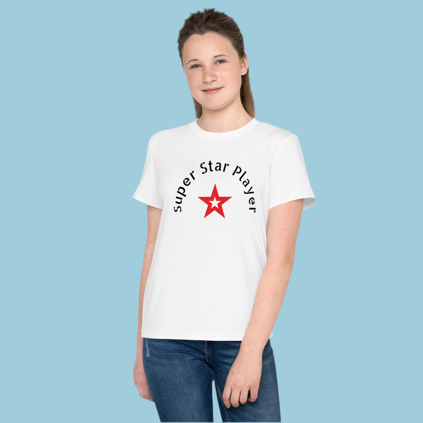 Youth crew neck t-shirt