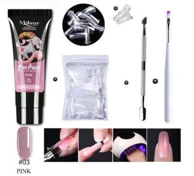 Nail Art Crystal Extension Tool Quickly Extend Crystal Model Gel - Backdrop BlissNail Art Crystal Extension Tool Quickly Extend Crystal Model Gel
