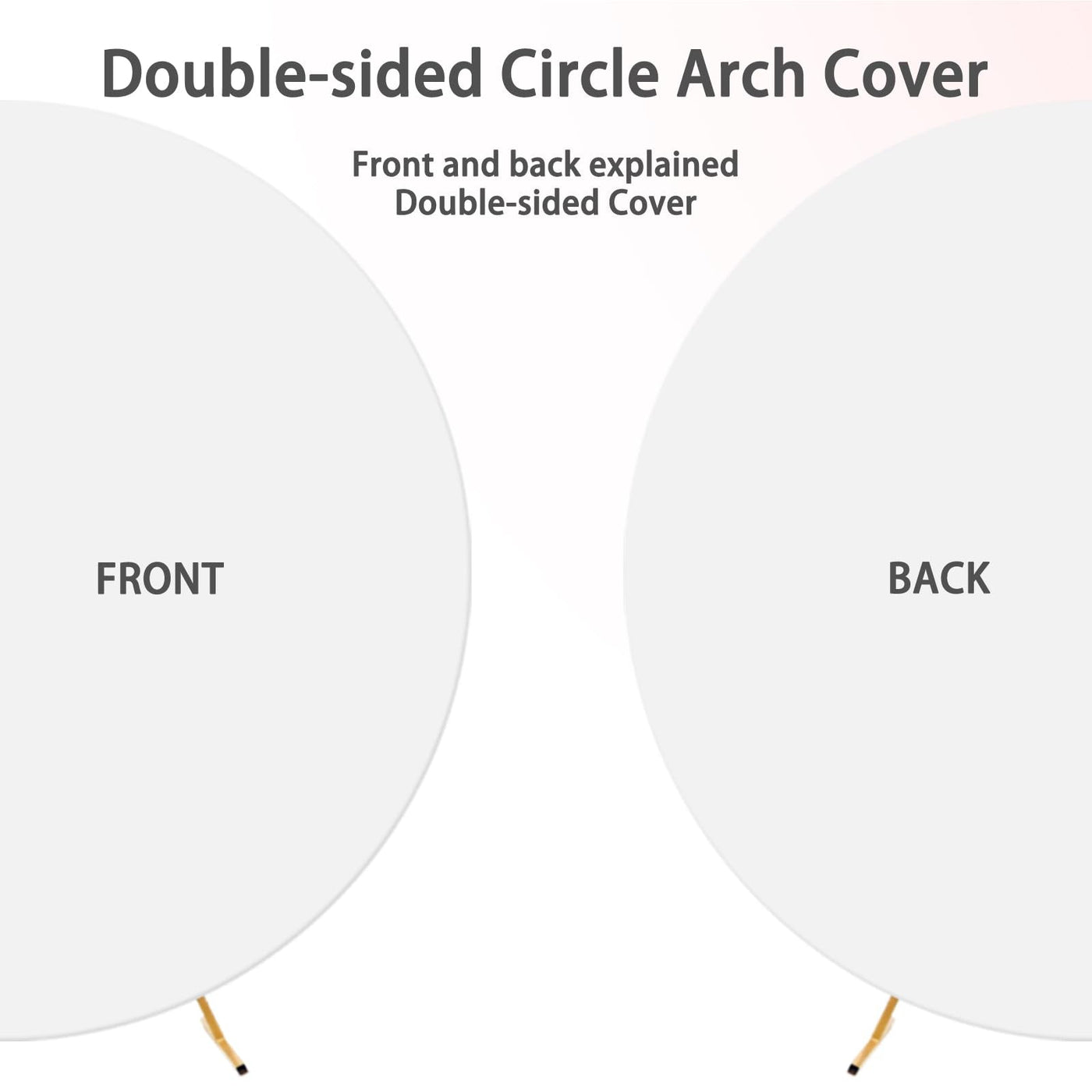 7.5FT Royal Blue Round Wedding Backdrop Cover,Circle Balloon Arch Backgound Stand Cover for Birthday Party Baby Shower Halloween Decoration (Royal Blue) - Backdrop Bliss7.5FT Royal Blue Round Wedding Backdrop Cover,Circle Balloon Arch Backgound Stand Cover for Birthday Party Baby Shower Halloween Decoration (Royal Blue)