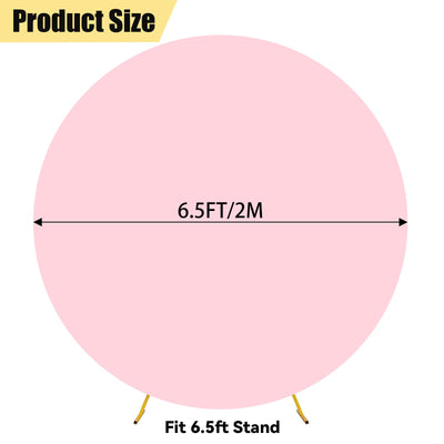 7.5FT Royal Blue Round Wedding Backdrop Cover,Circle Balloon Arch Backgound Stand Cover for Birthday Party Baby Shower Halloween Decoration (Royal Blue) - Backdrop Bliss7.5FT Royal Blue Round Wedding Backdrop Cover,Circle Balloon Arch Backgound Stand Cover for Birthday Party Baby Shower Halloween Decoration (Royal Blue)