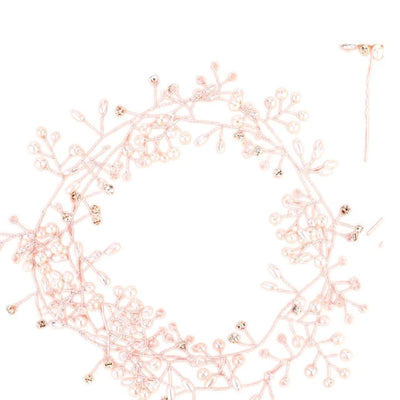 Pearl Crystal 1 M Hair Band 3 Hair Clasp Combination Suit Backdrop Bliss