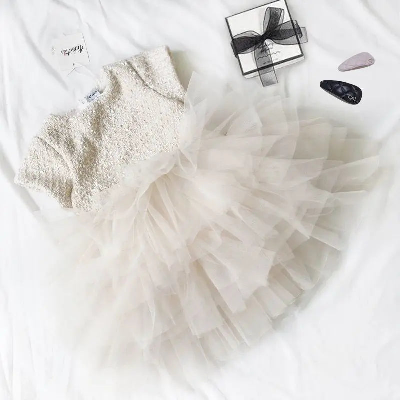 Girls' princess dress Backdrop Bliss