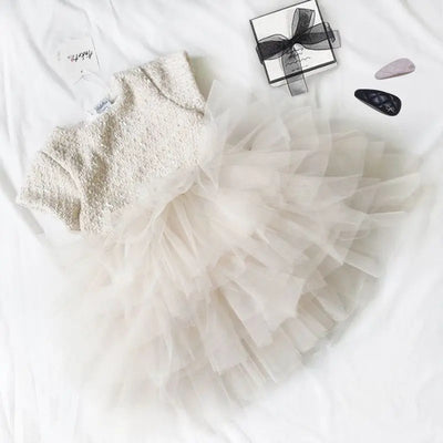 Girls' princess dress Backdrop Bliss