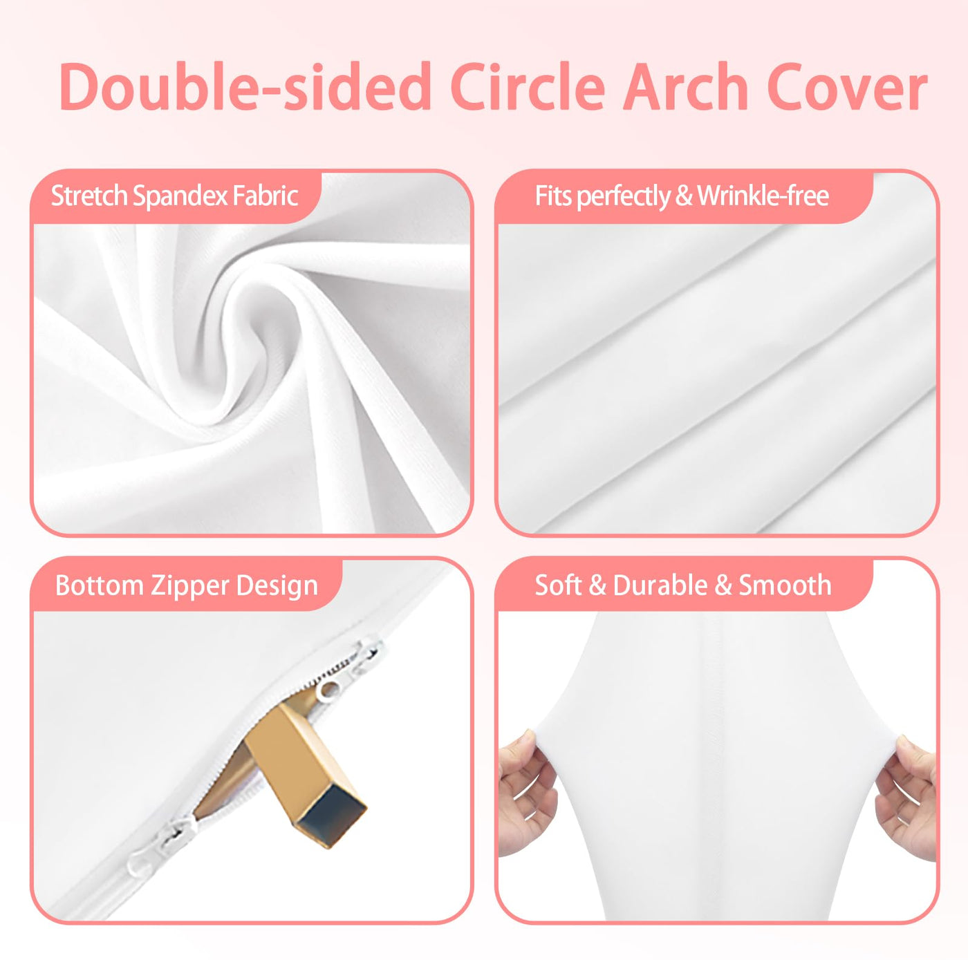 7.5FT Royal Blue Round Wedding Backdrop Cover,Circle Balloon Arch Backgound Stand Cover for Birthday Party Baby Shower Halloween Decoration (Royal Blue) - Backdrop Bliss7.5FT Royal Blue Round Wedding Backdrop Cover,Circle Balloon Arch Backgound Stand Cover for Birthday Party Baby Shower Halloween Decoration (Royal Blue)