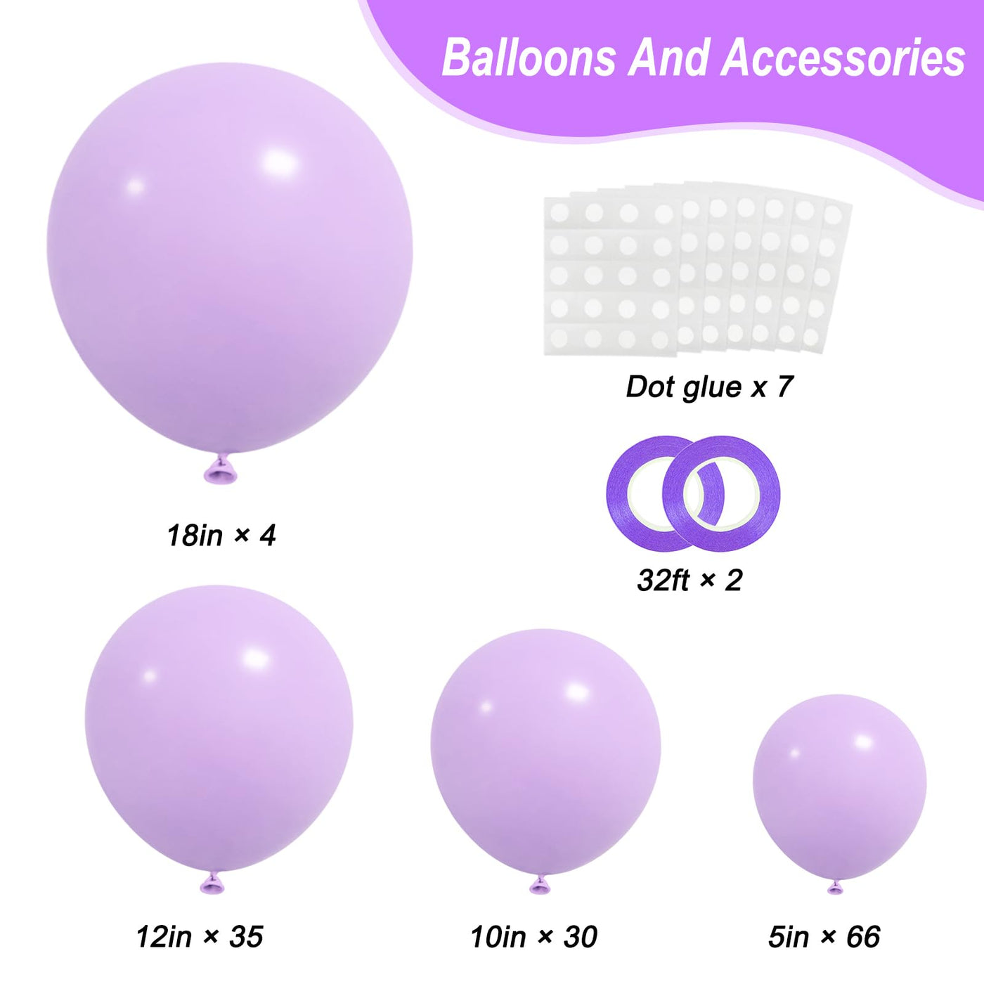 RUBFAC 135pcs Gold Balloons Different Sizes 18 12 10 5 Inch for Garland Arch, Latex Metallic Balloon for Birthday Graduation Party Wedding Decorations Backdrop Bliss