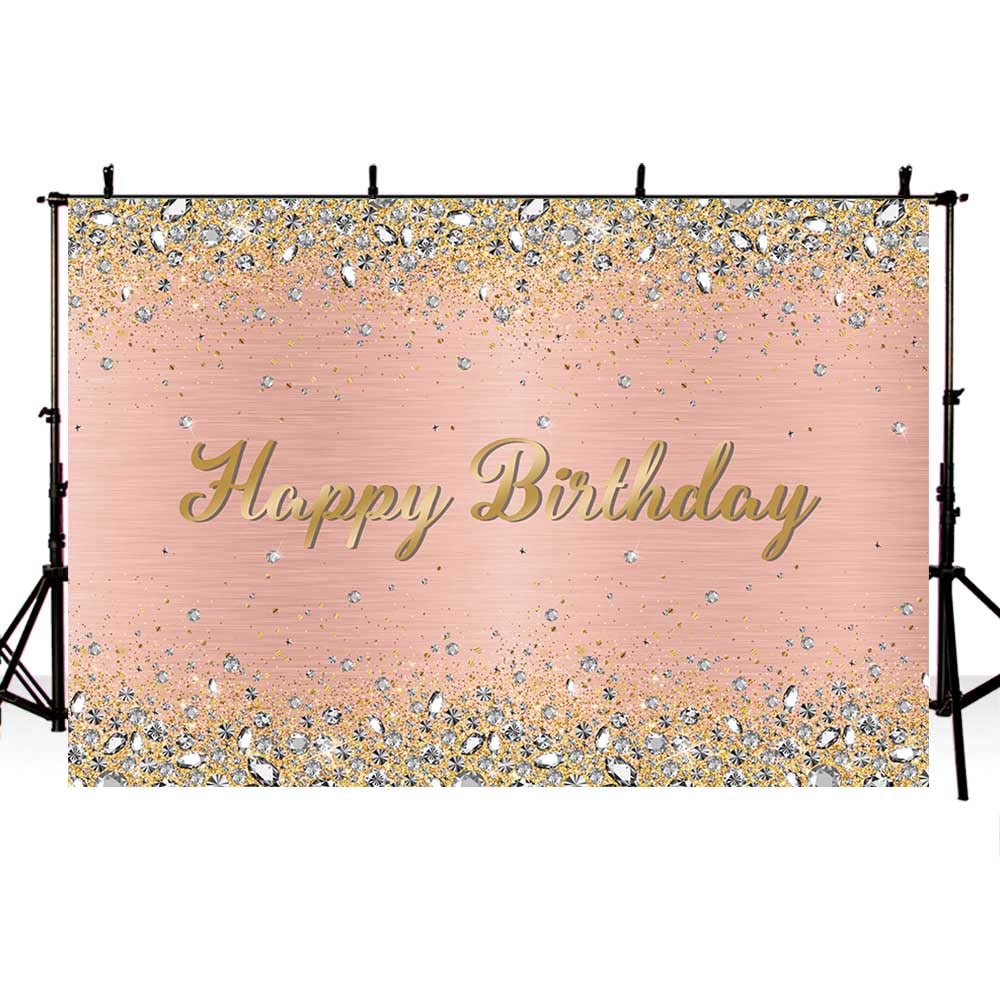 7x5ft Dark Blue Birthday Backdrop Happy Birthday Background Banner Dark Blue Gold Dots Photography Background Blue Birthday Party Decorations Banner - Backdrop Bliss7x5ft Dark Blue Birthday Backdrop Happy Birthday Background Banner Dark Blue Gold Dots Photography Background Blue Birthday Party Decorations Banner