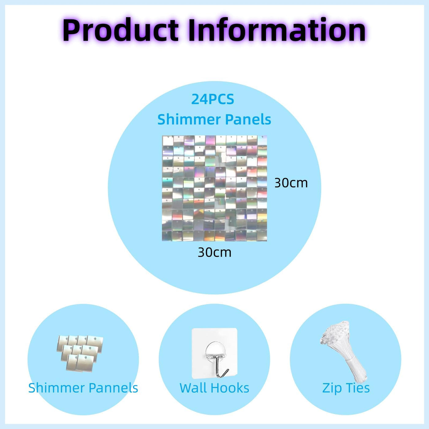 24 Pcs Champagne Gold Shimmer Wall Backdrop Panels - 4 FT x 6 FT Square Sequin Shimmer Backdrop Panels, Photo Backdrops for Birthday, Anniversary, Wedding, Graduation & Bachelorette Party Decoration - Backdrop Bliss24 Pcs Champagne Gold Shimmer Wall Backdrop Panels - 4 FT x 6 FT Square Sequin Shimmer Backdrop Panels, Photo Backdrops for Birthday, Anniversary, Wedding, Graduation & Bachelorette Party Decoration