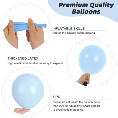 RUBFAC 135pcs Gold Balloons Different Sizes 18 12 10 5 Inch for Garland Arch, Latex Metallic Balloon for Birthday Graduation Party Wedding Decorations Backdrop Bliss