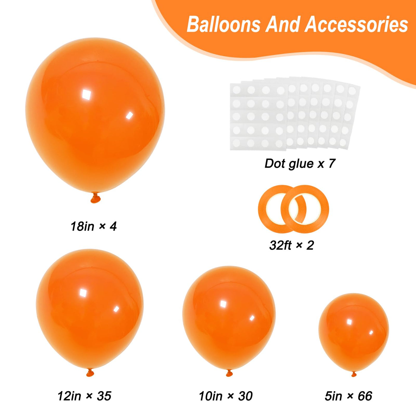 RUBFAC 135pcs Gold Balloons Different Sizes 18 12 10 5 Inch for Garland Arch, Latex Metallic Balloon for Birthday Graduation Party Wedding Decorations Backdrop Bliss