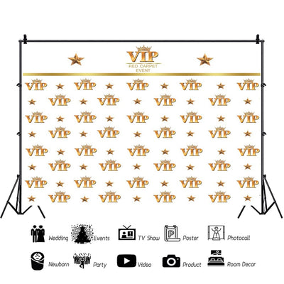 Leyiyi 12x8ft VIP Backdrop VIP Red Carpet Photography Background Red Carpet Event Birthday Summer Party Crown Golden Stars Music Banquet Bridal Shower Baby Shower Portrait Vinyl Studio Video Prop - Backdrop BlissLeyiyi 12x8ft VIP Backdrop VIP Red Carpet Photography Background Red Carpet Event Birthday Summer Party Crown Golden Stars Music Banquet Bridal Shower Baby Shower Portrait Vinyl Studio Video Prop