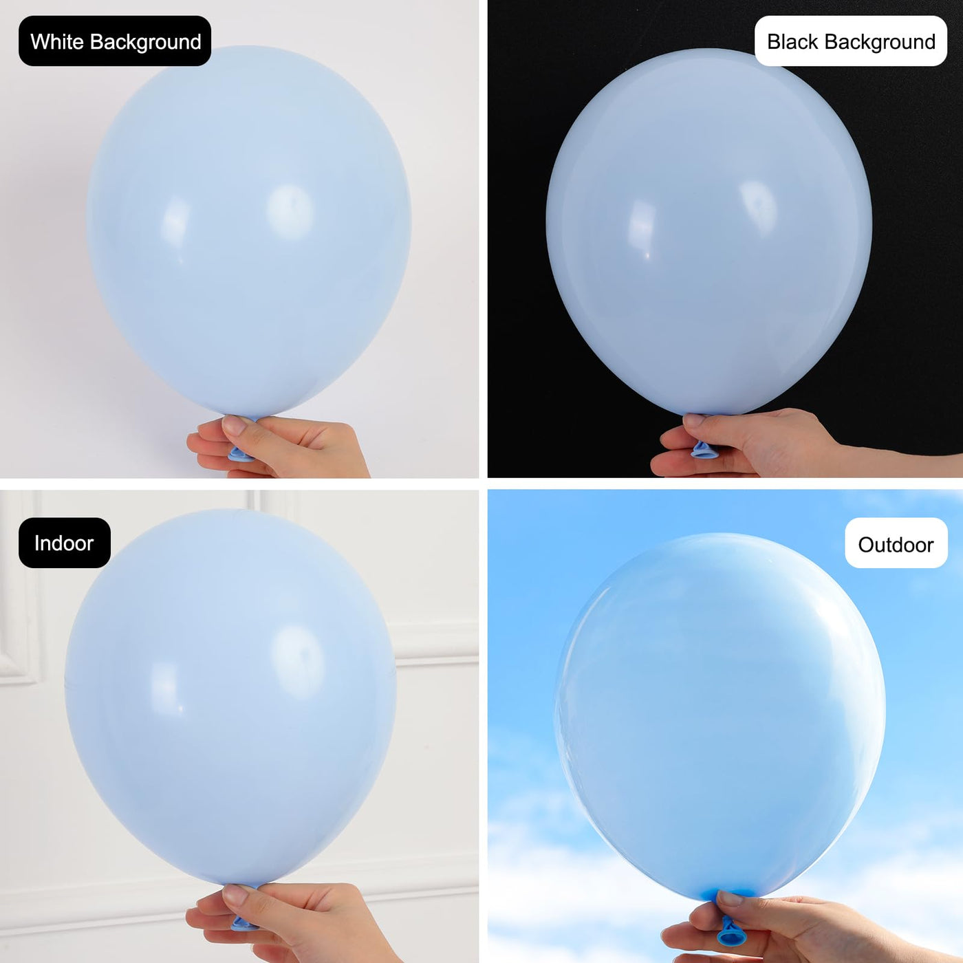 RUBFAC 135pcs Gold Balloons Different Sizes 18 12 10 5 Inch for Garland Arch, Latex Metallic Balloon for Birthday Graduation Party Wedding Decorations Backdrop Bliss