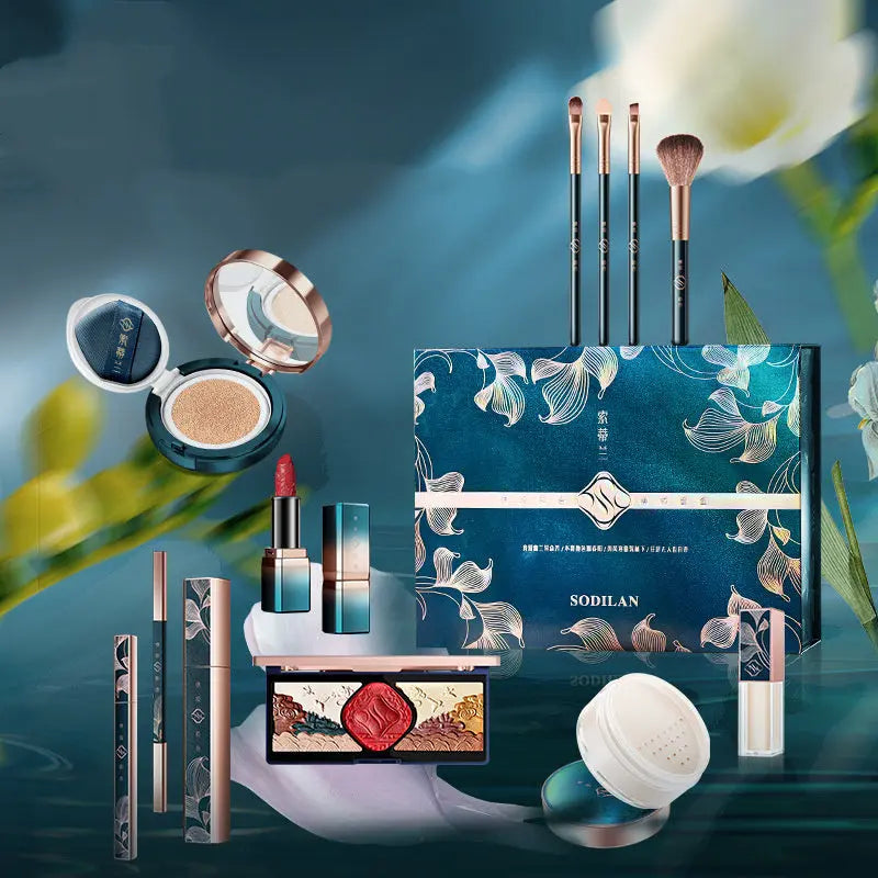 Valentine's Day Birthday Gift Antique Carved Lipstick With Brush Backdrop Bliss