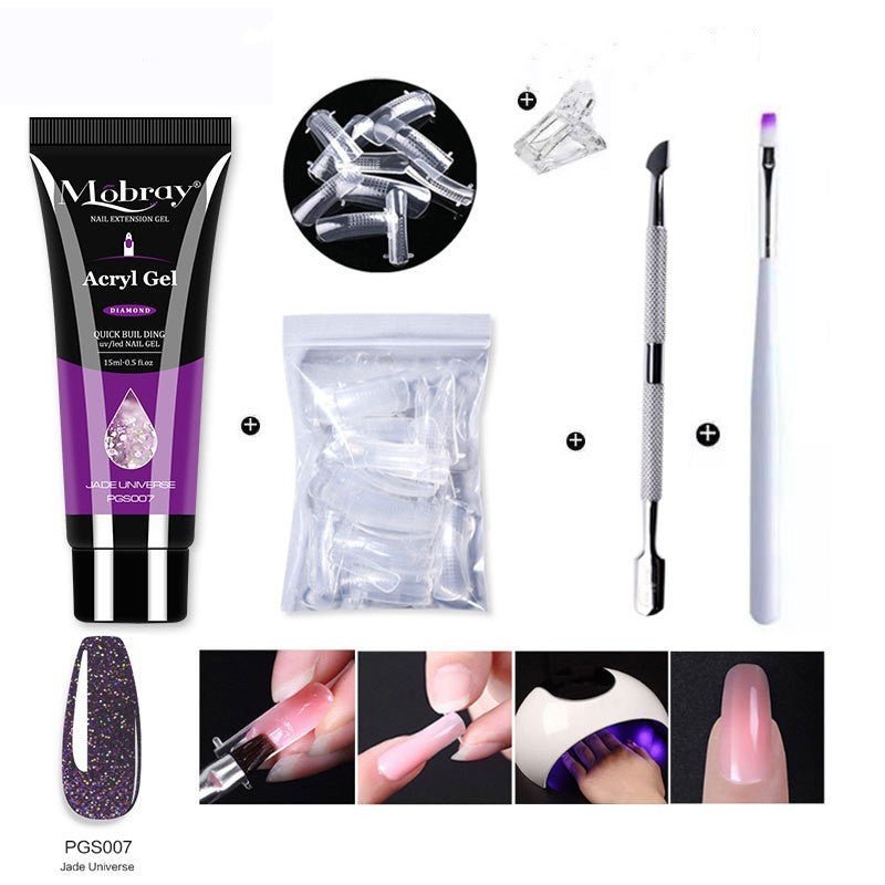 Nail Beauty Crystal Extended Glue Tool Set - Backdrop BlissNail Beauty Crystal Extended Glue Tool Set