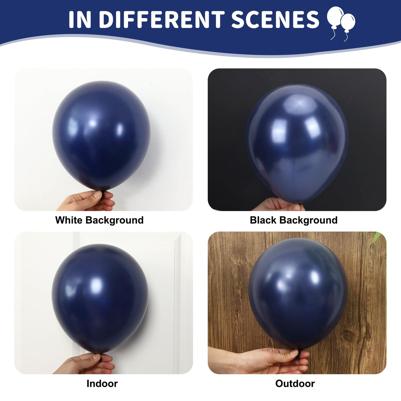 RUBFAC 135pcs Gold Balloons Different Sizes 18 12 10 5 Inch for Garland Arch, Latex Metallic Balloon for Birthday Graduation Party Wedding Decorations Backdrop Bliss