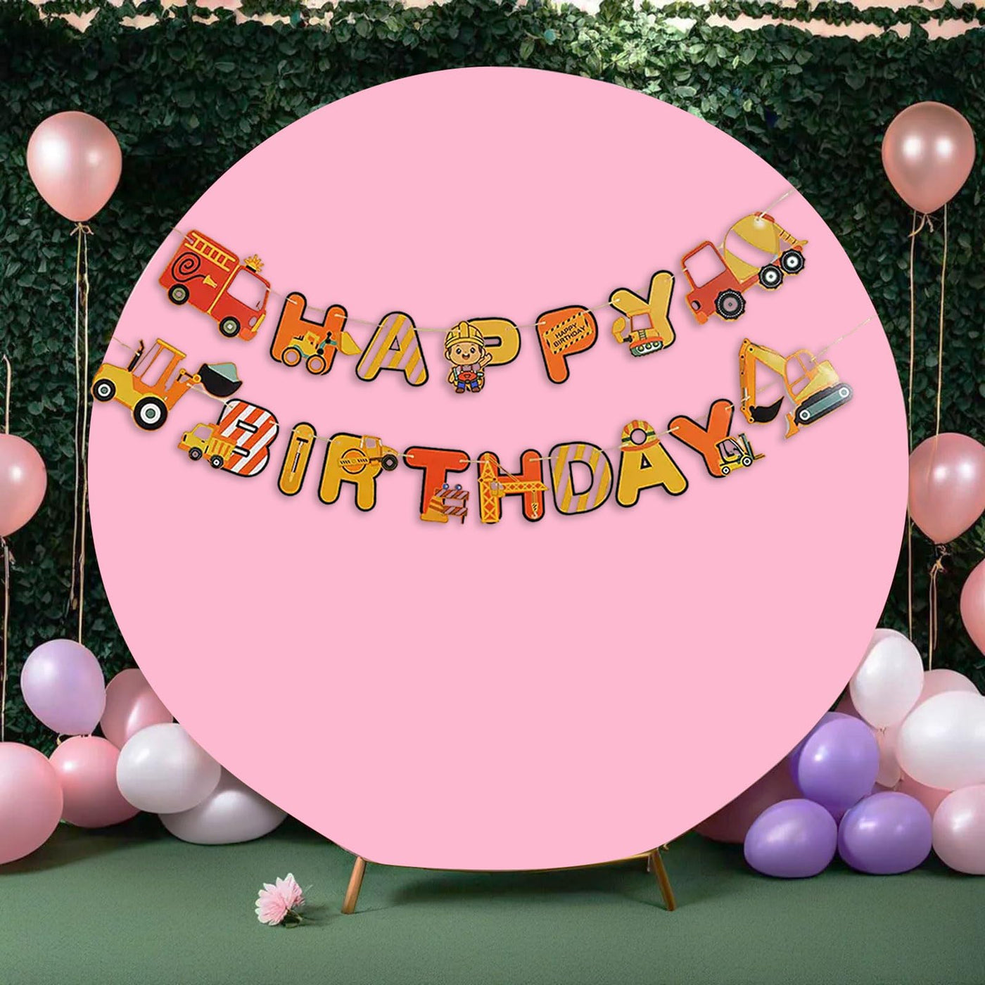 7.5FT Royal Blue Round Wedding Backdrop Cover,Circle Balloon Arch Backgound Stand Cover for Birthday Party Baby Shower Halloween Decoration (Royal Blue) - Backdrop Bliss7.5FT Royal Blue Round Wedding Backdrop Cover,Circle Balloon Arch Backgound Stand Cover for Birthday Party Baby Shower Halloween Decoration (Royal Blue)