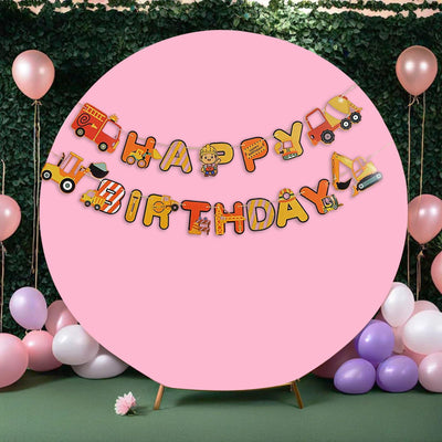 7.5FT Royal Blue Round Wedding Backdrop Cover,Circle Balloon Arch Backgound Stand Cover for Birthday Party Baby Shower Halloween Decoration (Royal Blue) - Backdrop Bliss7.5FT Royal Blue Round Wedding Backdrop Cover,Circle Balloon Arch Backgound Stand Cover for Birthday Party Baby Shower Halloween Decoration (Royal Blue)