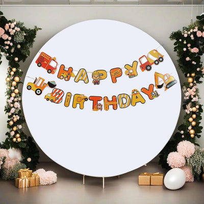 7.5FT Royal Blue Round Wedding Backdrop Cover,Circle Balloon Arch Backgound Stand Cover for Birthday Party Baby Shower Halloween Decoration (Royal Blue) - Backdrop Bliss7.5FT Royal Blue Round Wedding Backdrop Cover,Circle Balloon Arch Backgound Stand Cover for Birthday Party Baby Shower Halloween Decoration (Royal Blue)