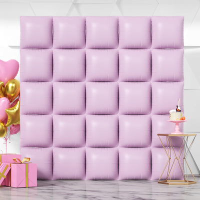 NISOCY 48PCS Green Square Foil Balloons Wall Backdrop Double Sided Green Balloons Tunnel Arch Kit for Baby Shower Birthday Anniversary Summer Party Decoration Backdrop Bliss