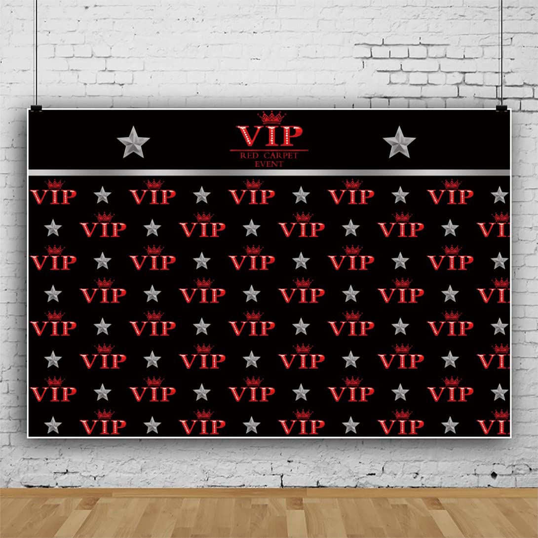 Leyiyi 12x8ft VIP Backdrop VIP Red Carpet Photography Background Red Carpet Event Birthday Summer Party Crown Golden Stars Music Banquet Bridal Shower Baby Shower Portrait Vinyl Studio Video Prop - Backdrop BlissLeyiyi 12x8ft VIP Backdrop VIP Red Carpet Photography Background Red Carpet Event Birthday Summer Party Crown Golden Stars Music Banquet Bridal Shower Baby Shower Portrait Vinyl Studio Video Prop