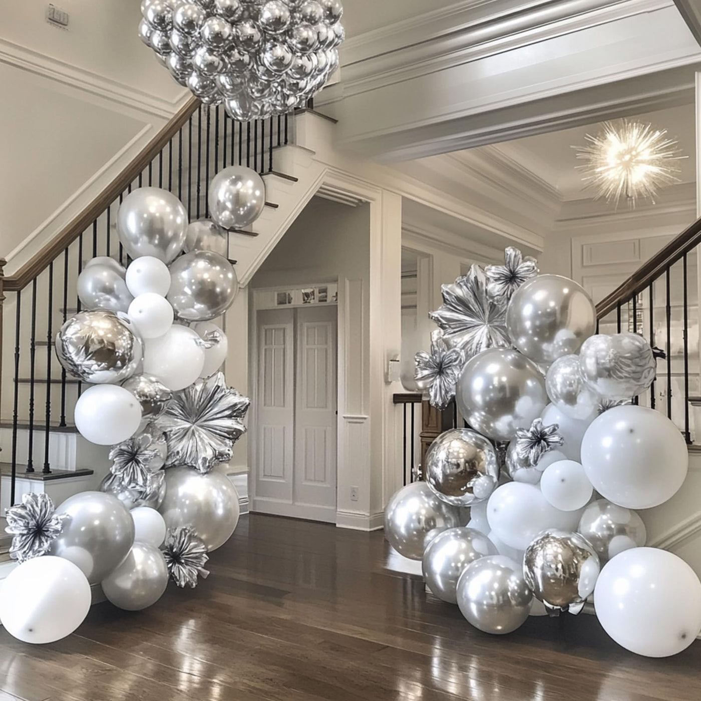 RUBFAC 135pcs Gold Balloons Different Sizes 18 12 10 5 Inch for Garland Arch, Latex Metallic Balloon for Birthday Graduation Party Wedding Decorations Backdrop Bliss