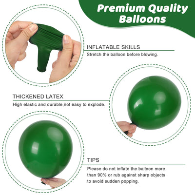 RUBFAC 135pcs Gold Balloons Different Sizes 18 12 10 5 Inch for Garland Arch, Latex Metallic Balloon for Birthday Graduation Party Wedding Decorations Backdrop Bliss