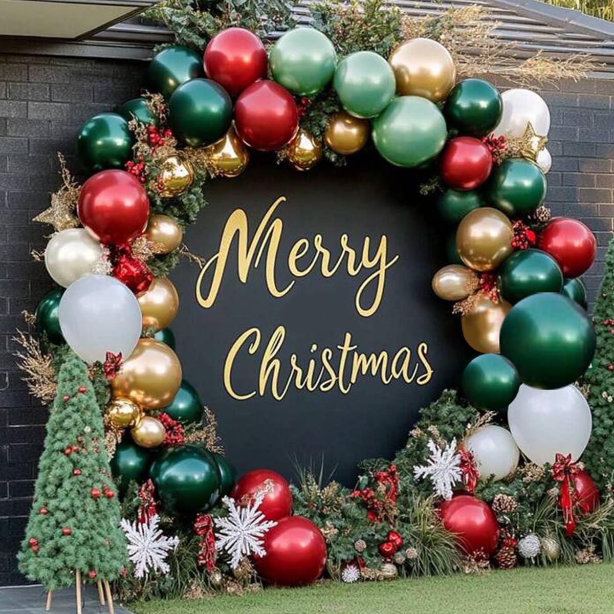 7.5FT Royal Blue Round Wedding Backdrop Cover,Circle Balloon Arch Backgound Stand Cover for Birthday Party Baby Shower Halloween Decoration (Royal Blue) - Backdrop Bliss7.5FT Royal Blue Round Wedding Backdrop Cover,Circle Balloon Arch Backgound Stand Cover for Birthday Party Baby Shower Halloween Decoration (Royal Blue)