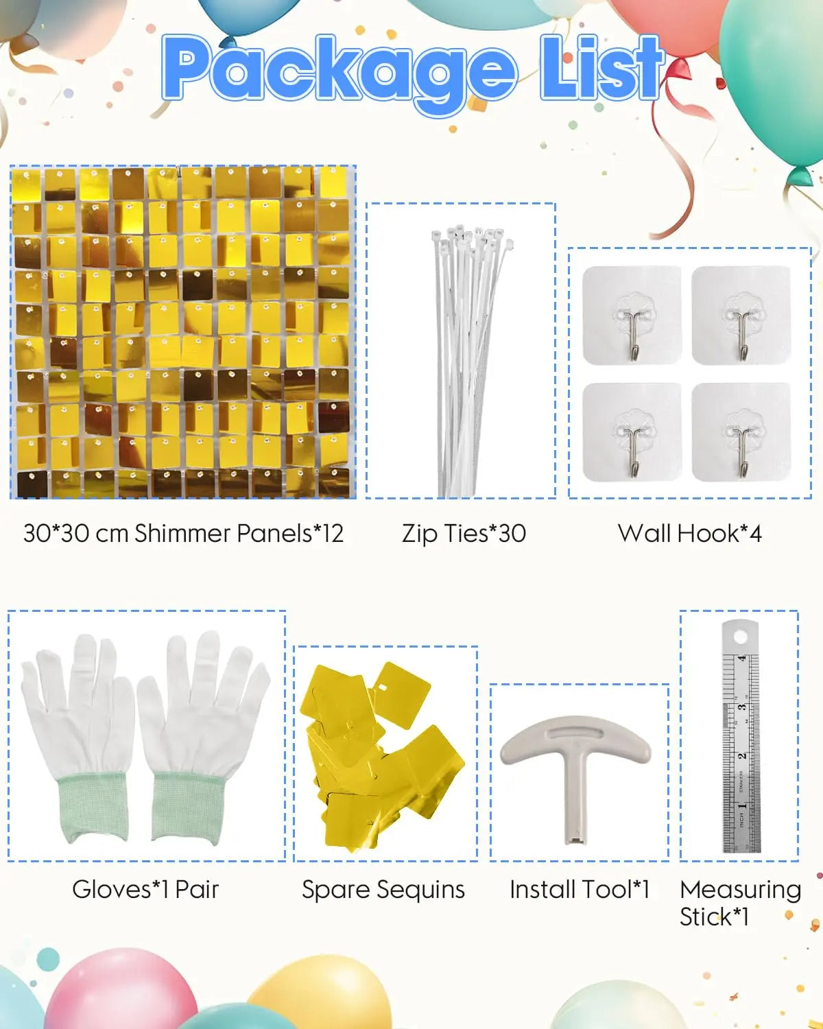 Pink Shimmer Wall Backdrop 24 Panels Cover 6 x 4 Ft, Photo Backdrops for Wedding,Anniversary,Birthday,Party Decoration Backdrop Bliss