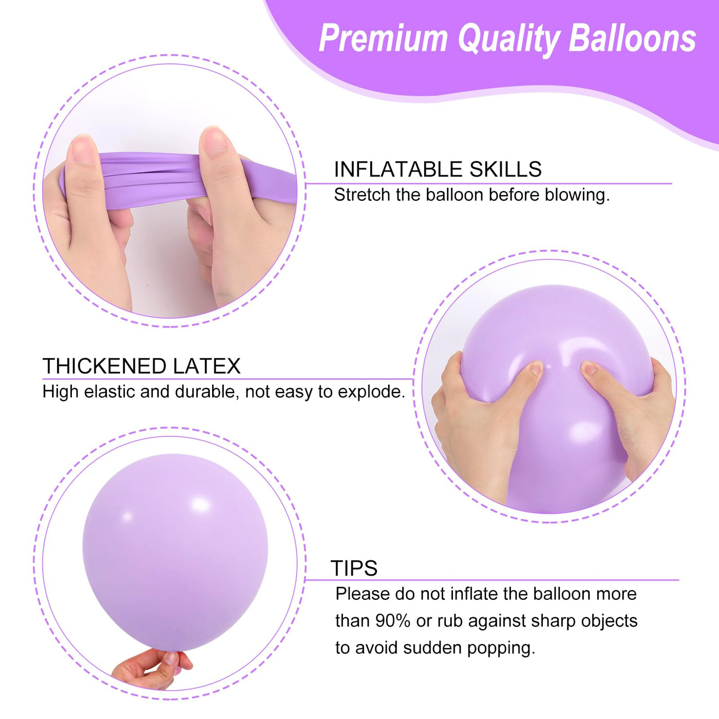 RUBFAC 135pcs Gold Balloons Different Sizes 18 12 10 5 Inch for Garland Arch, Latex Metallic Balloon for Birthday Graduation Party Wedding Decorations Backdrop Bliss