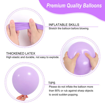 RUBFAC 135pcs Gold Balloons Different Sizes 18 12 10 5 Inch for Garland Arch, Latex Metallic Balloon for Birthday Graduation Party Wedding Decorations Backdrop Bliss