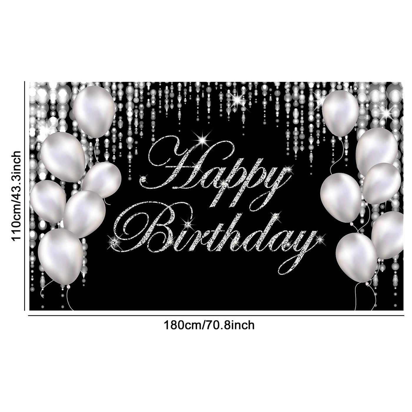 Black Gold Happy Birthday Banner Backdrop Large Yard Sign backgroud It's My Birthday Backdrop Baby Shower Party Indoor Outdoor Car Decoration Supplies for Men Women Boys Girls - Backdrop BlissBlack Gold Happy Birthday Banner Backdrop Large Yard Sign backgroud It's My Birthday Backdrop Baby Shower Party Indoor Outdoor Car Decoration Supplies for Men Women Boys Girls