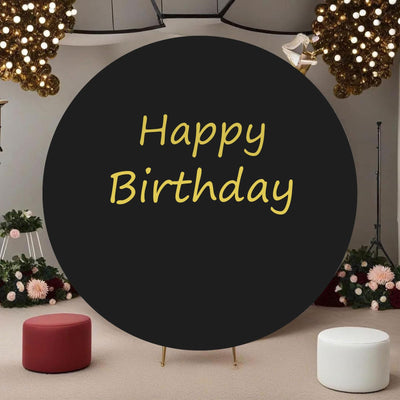 7.5FT Royal Blue Round Wedding Backdrop Cover,Circle Balloon Arch Backgound Stand Cover for Birthday Party Baby Shower Halloween Decoration (Royal Blue) - Backdrop Bliss7.5FT Royal Blue Round Wedding Backdrop Cover,Circle Balloon Arch Backgound Stand Cover for Birthday Party Baby Shower Halloween Decoration (Royal Blue)