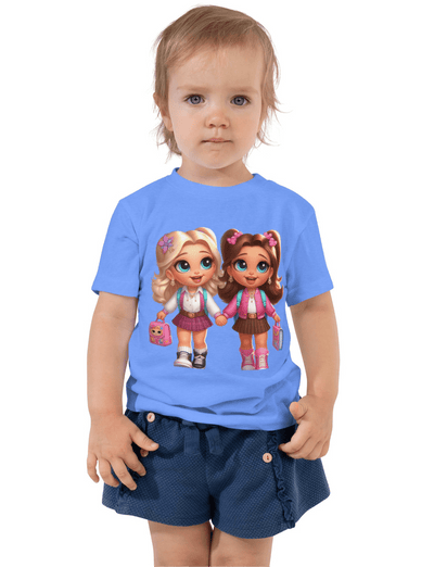 ToddlerStyle Short Sleeve Tee – Soft and Stylish Cotton Comfort - Backdrop BlissToddlerStyle Short Sleeve Tee – Soft and Stylish Cotton Comfort
