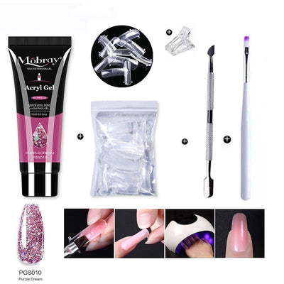 Nail Beauty Crystal Extended Glue Tool Set - Backdrop BlissNail Beauty Crystal Extended Glue Tool Set