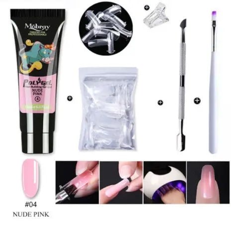 Nail Art Crystal Extension Tool Quickly Extend Crystal Model Gel - Backdrop BlissNail Art Crystal Extension Tool Quickly Extend Crystal Model Gel