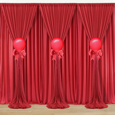 50 ft x 10 ft Wrinkle Free White Backdrop Curtain for Wedding Parties, Polyester Photo Backdrop Drapes for Baby Shower Birthday Party Backdrop Stand, Bulk Thick Background Curtains, 5x10FT 10 Panels - Backdrop Bliss50 ft x 10 ft Wrinkle Free White Backdrop Curtain for Wedding Parties, Polyester Photo Backdrop Drapes for Baby Shower Birthday Party Backdrop Stand, Bulk Thick Background Curtains, 5x10FT 10 Panels