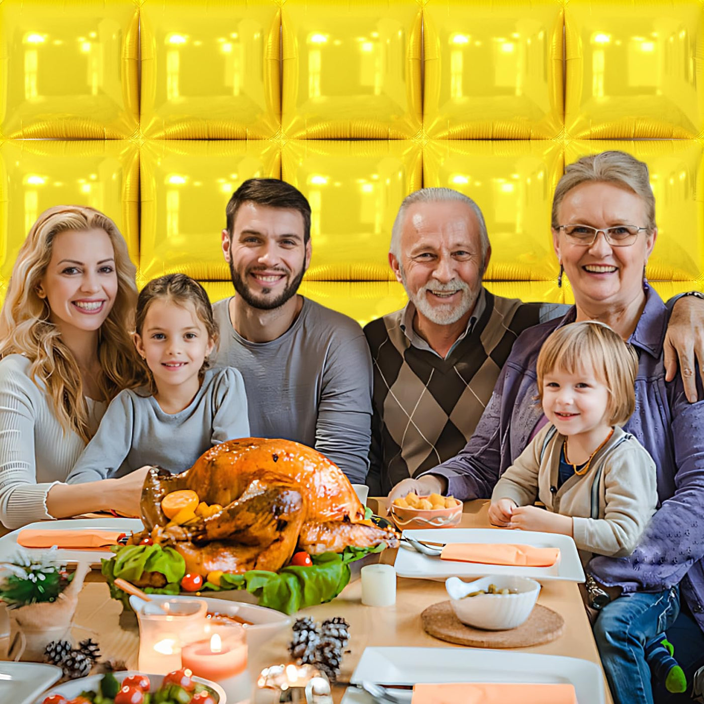 NISOCY 48PCS Green Square Foil Balloons Wall Backdrop Double Sided Green Balloons Tunnel Arch Kit for Baby Shower Birthday Anniversary Summer Party Decoration Backdrop Bliss