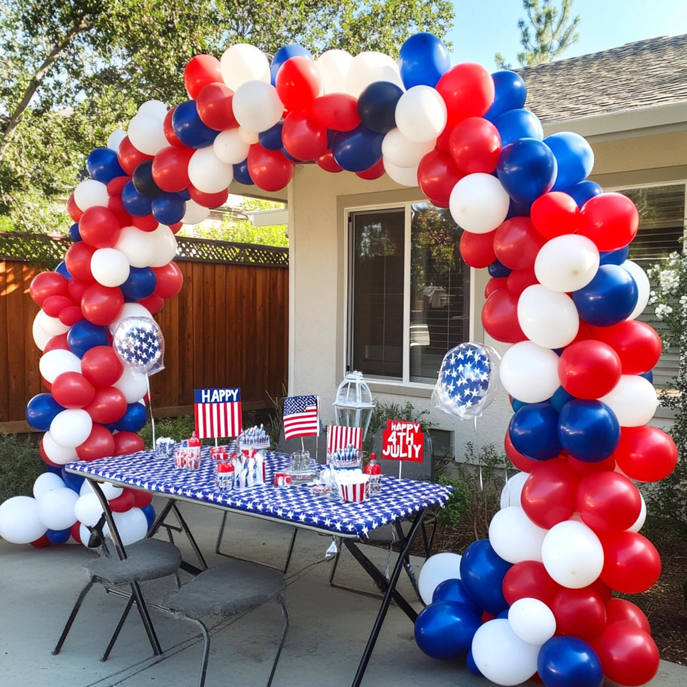 RUBFAC 135pcs Gold Balloons Different Sizes 18 12 10 5 Inch for Garland Arch, Latex Metallic Balloon for Birthday Graduation Party Wedding Decorations Backdrop Bliss