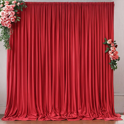 50 ft x 10 ft Wrinkle Free White Backdrop Curtain for Wedding Parties, Polyester Photo Backdrop Drapes for Baby Shower Birthday Party Backdrop Stand, Bulk Thick Background Curtains, 5x10FT 10 Panels - Backdrop Bliss50 ft x 10 ft Wrinkle Free White Backdrop Curtain for Wedding Parties, Polyester Photo Backdrop Drapes for Baby Shower Birthday Party Backdrop Stand, Bulk Thick Background Curtains, 5x10FT 10 Panels