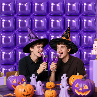 NISOCY 48PCS Green Square Foil Balloons Wall Backdrop Double Sided Green Balloons Tunnel Arch Kit for Baby Shower Birthday Anniversary Summer Party Decoration Backdrop Bliss